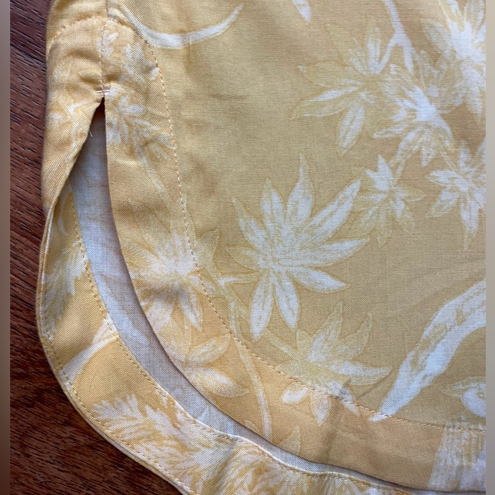 H&M Floral Yellow Dress ~ New - Picture 8 of 12